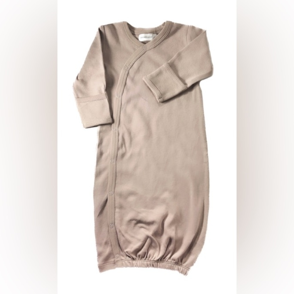 Our Green House Beige Baby Sleep Gown